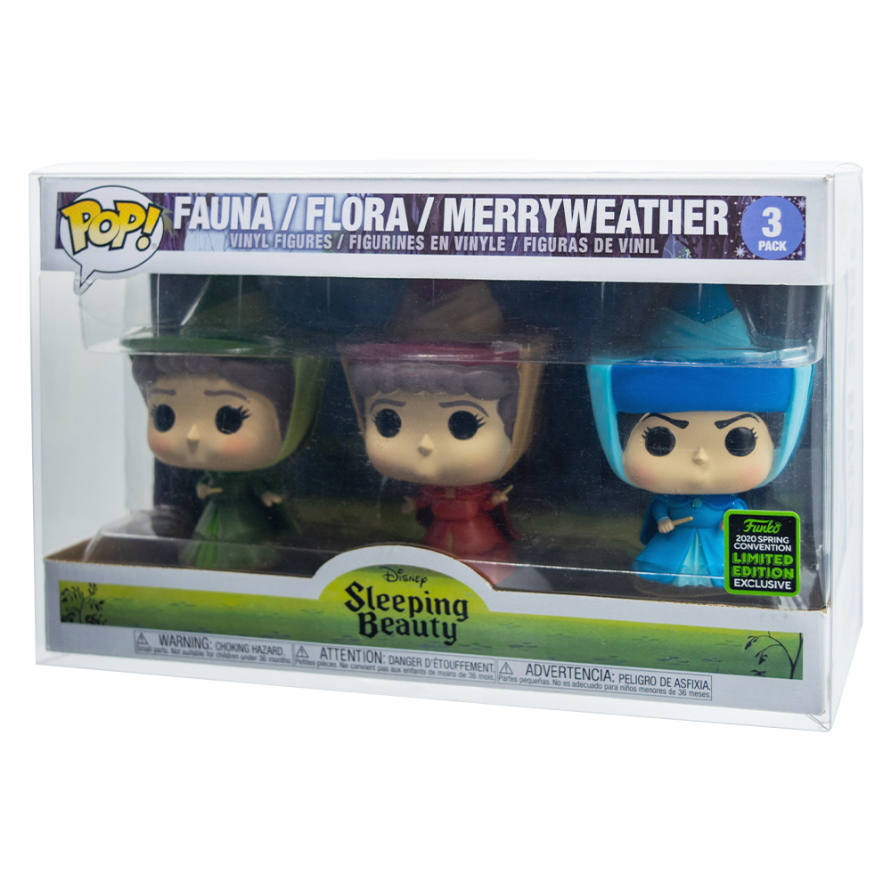 Sleeping Beauty 3-Pack PopShield Protector - Collectors World Toys