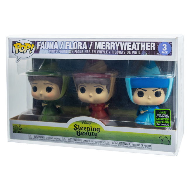 Sleeping Beauty 3-Pack PopShield Protector - Collectors World Toys Hover Image
