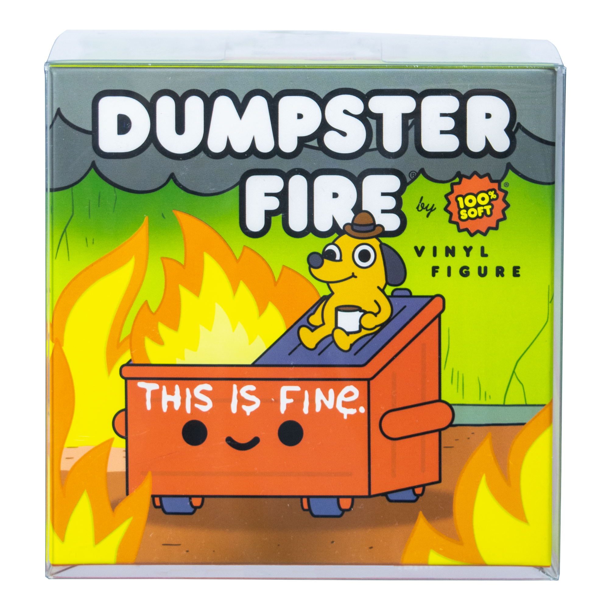 Dumpster Fire PopShield WHOLESALE - Collectors World Toys