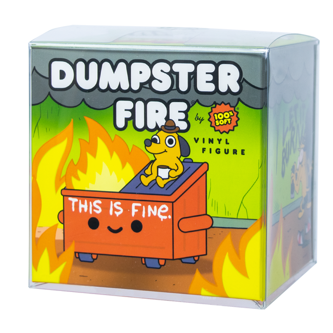Dumpster Fire PopShield WHOLESALE - Collectors World Toys Hover Image