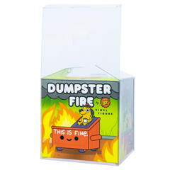 Dumpster Fire PopShield Protector