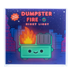 Dumpster Fire Night Light PopShield Protector - Collectors World Toys