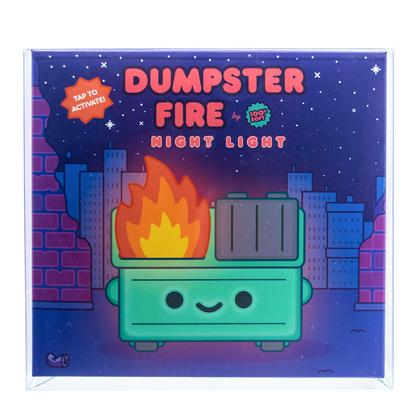Dumpster Fire Night Light PopShield Protector