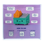 Dumpster Fire Night Light PopShield WHOLESALE - Collectors World Toys
