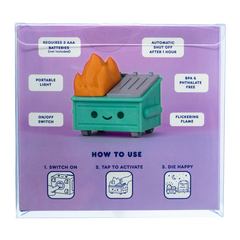 Dumpster Fire Night Light PopShield WHOLESALE