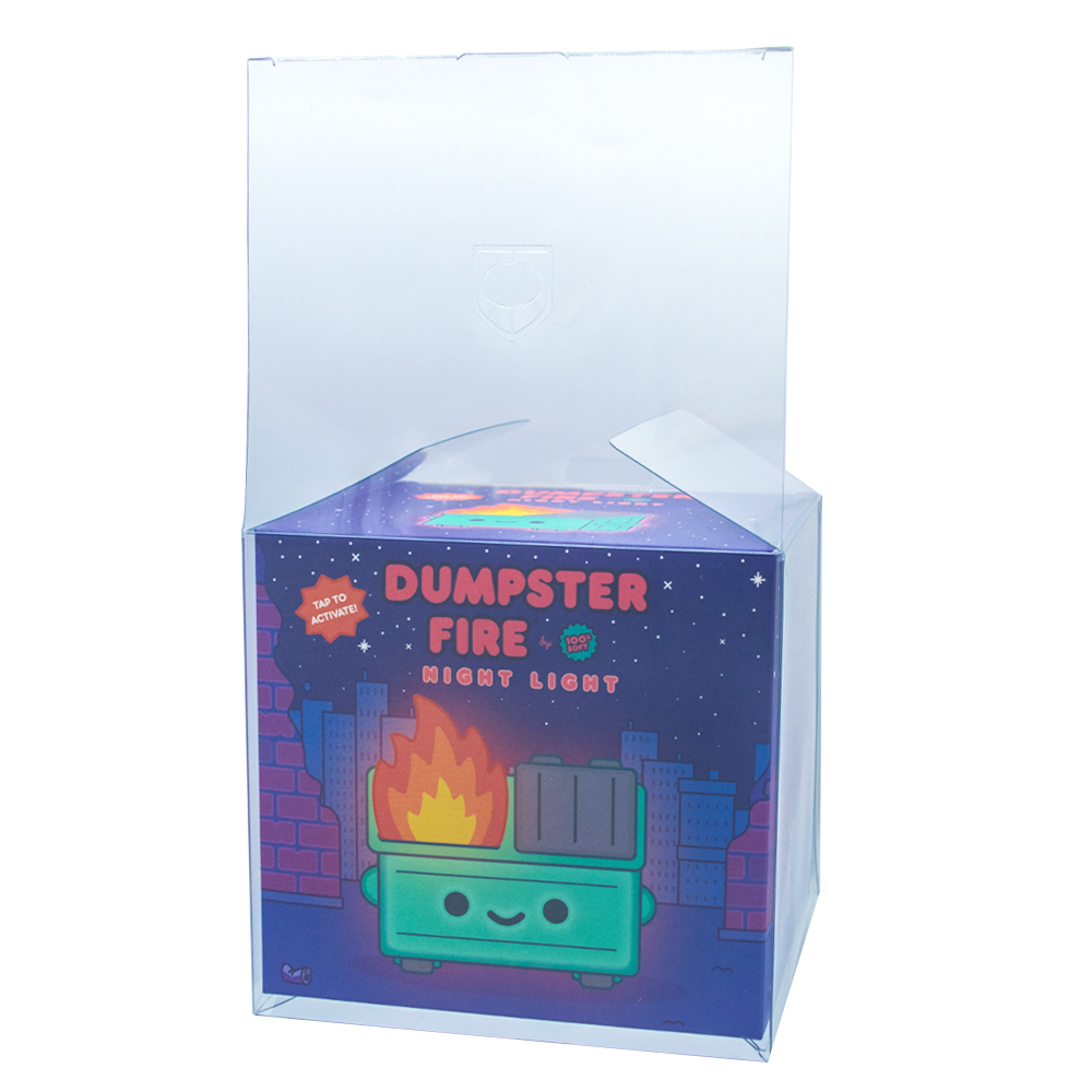Dumpster Fire Night Light PopShield WHOLESALE - Collectors World Toys