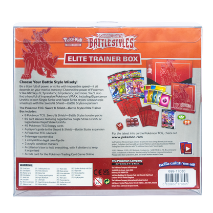 Pokémon Elite Trainer Box PopShield WHOLESALE