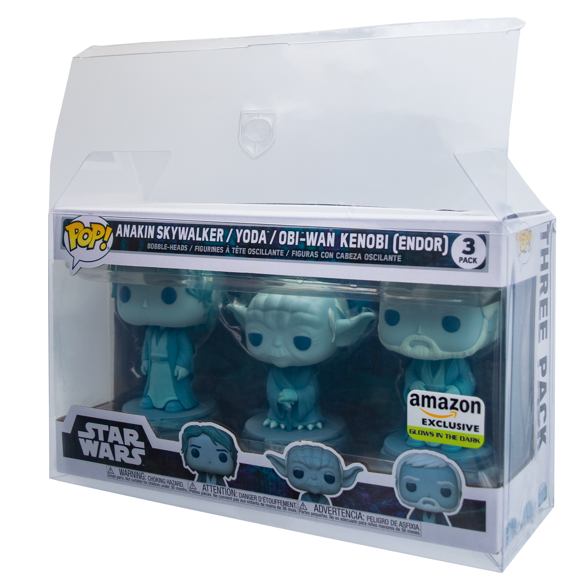 Star Wars Force 3-pack PopShield Protector - Collectors World Toys