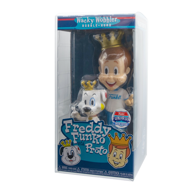 Wacky Wobbler Freddy Funko PopShield Protector - Collectors World Toys Hover Image