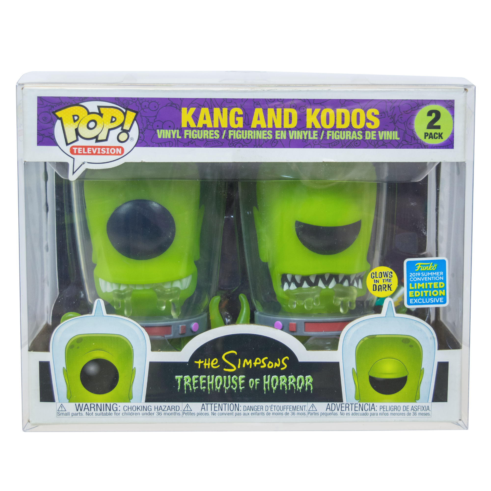 Kang & Kodos 2-Pack PopShield WHOLESALE - Collectors World Toys
