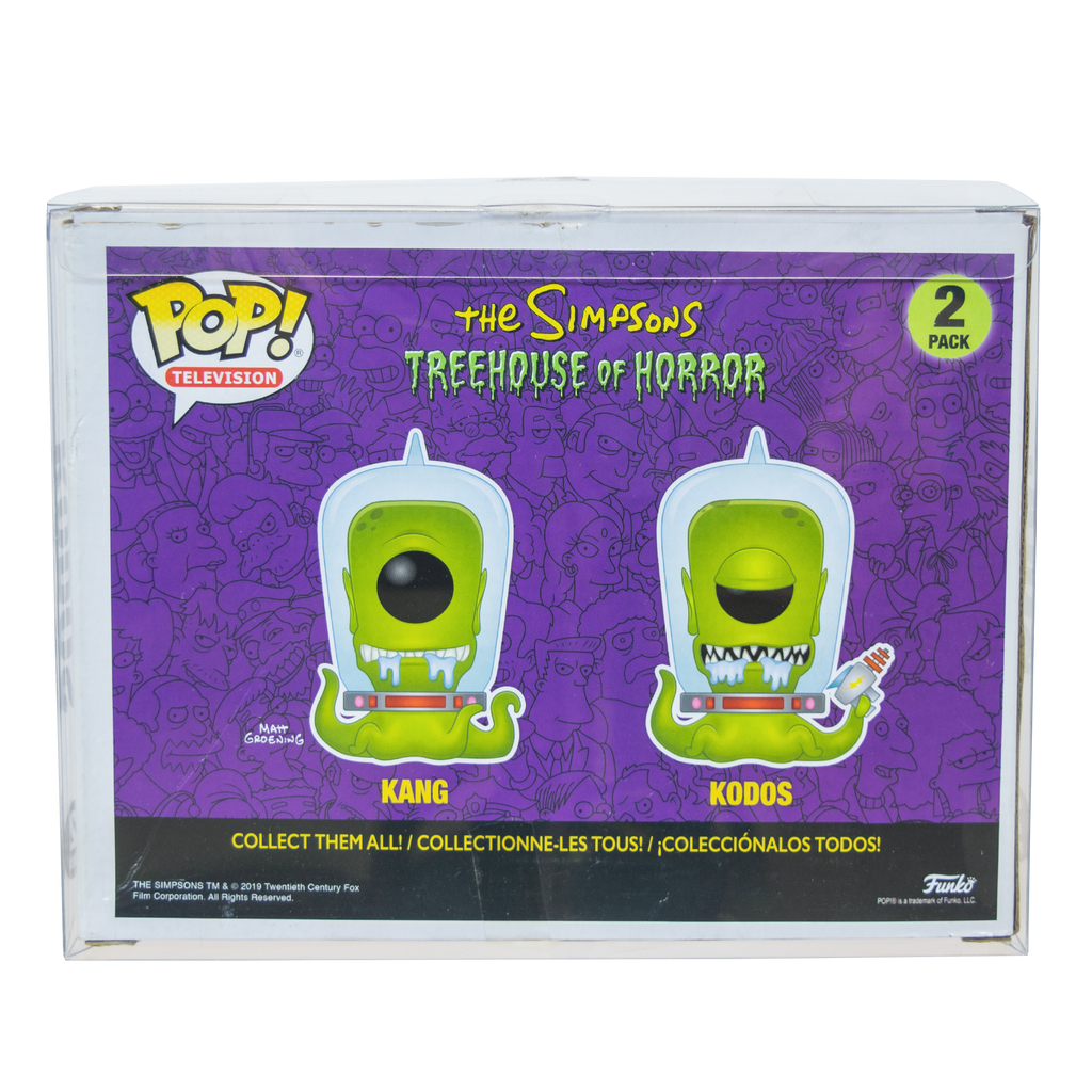 Kang & Kodos 2-Pack PopShield WHOLESALE - Collectors World Toys