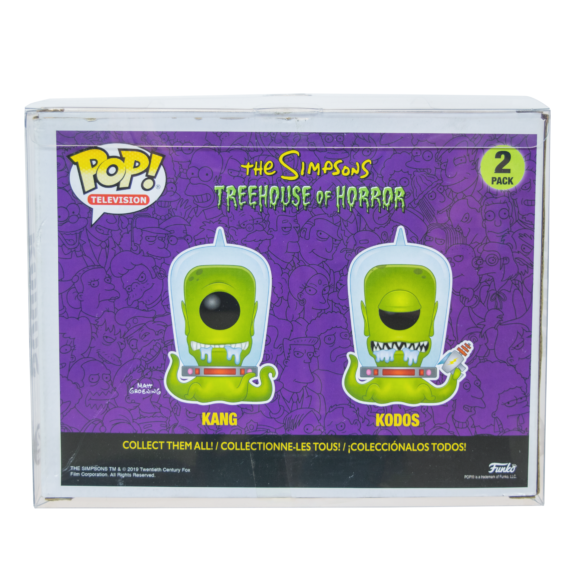 Kang & Kodos 2-Pack PopShield WHOLESALE - Collectors World Toys
