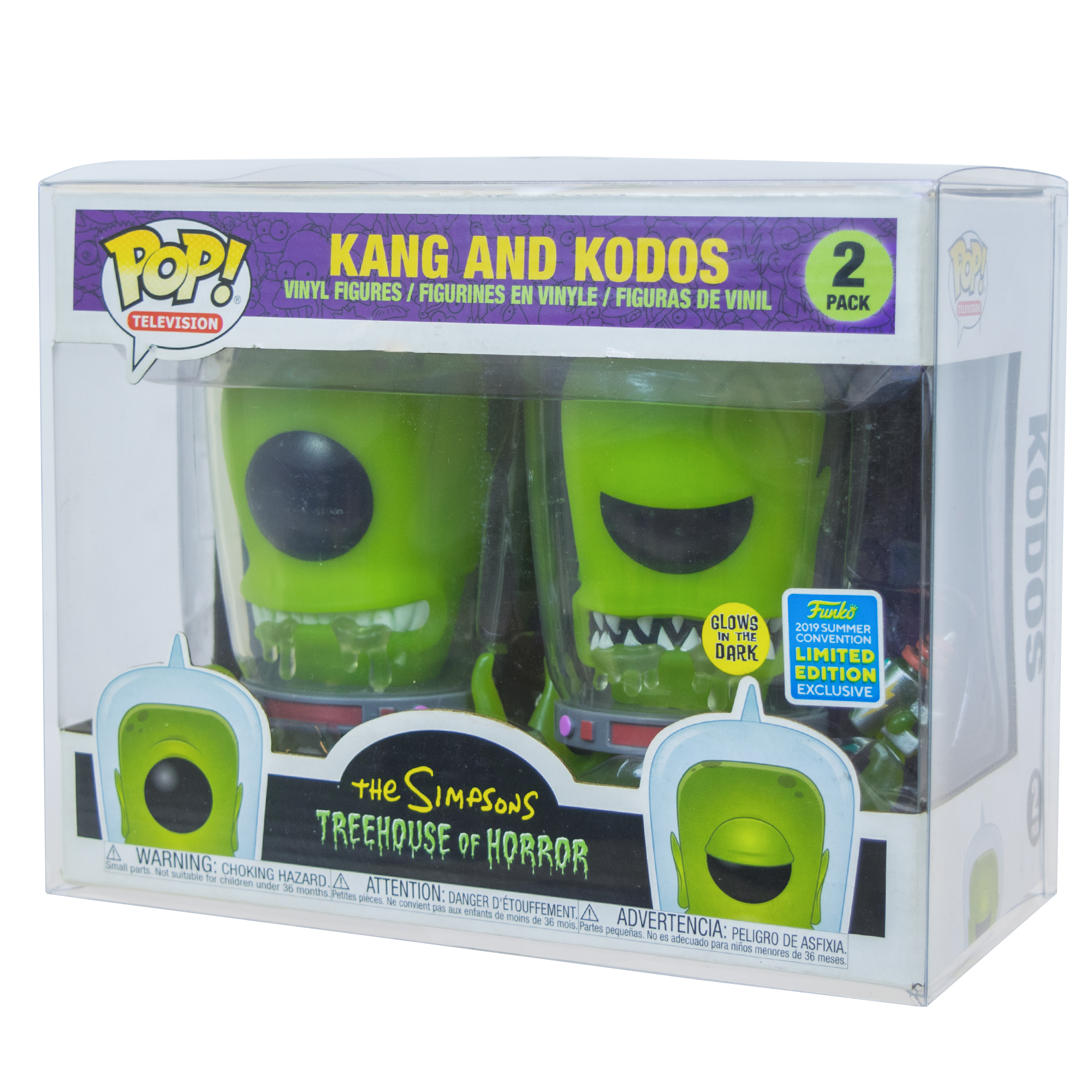 Kang & Kodos 2-Pack PopShield WHOLESALE - Collectors World Toys