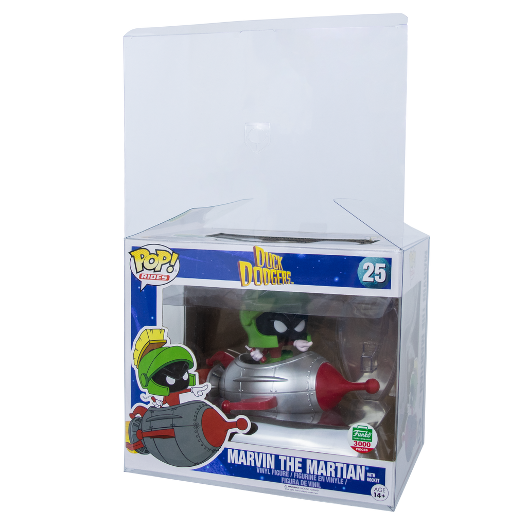 Rides Marvin the Martian with Rocket PopShield Protector - Collectors World Toys