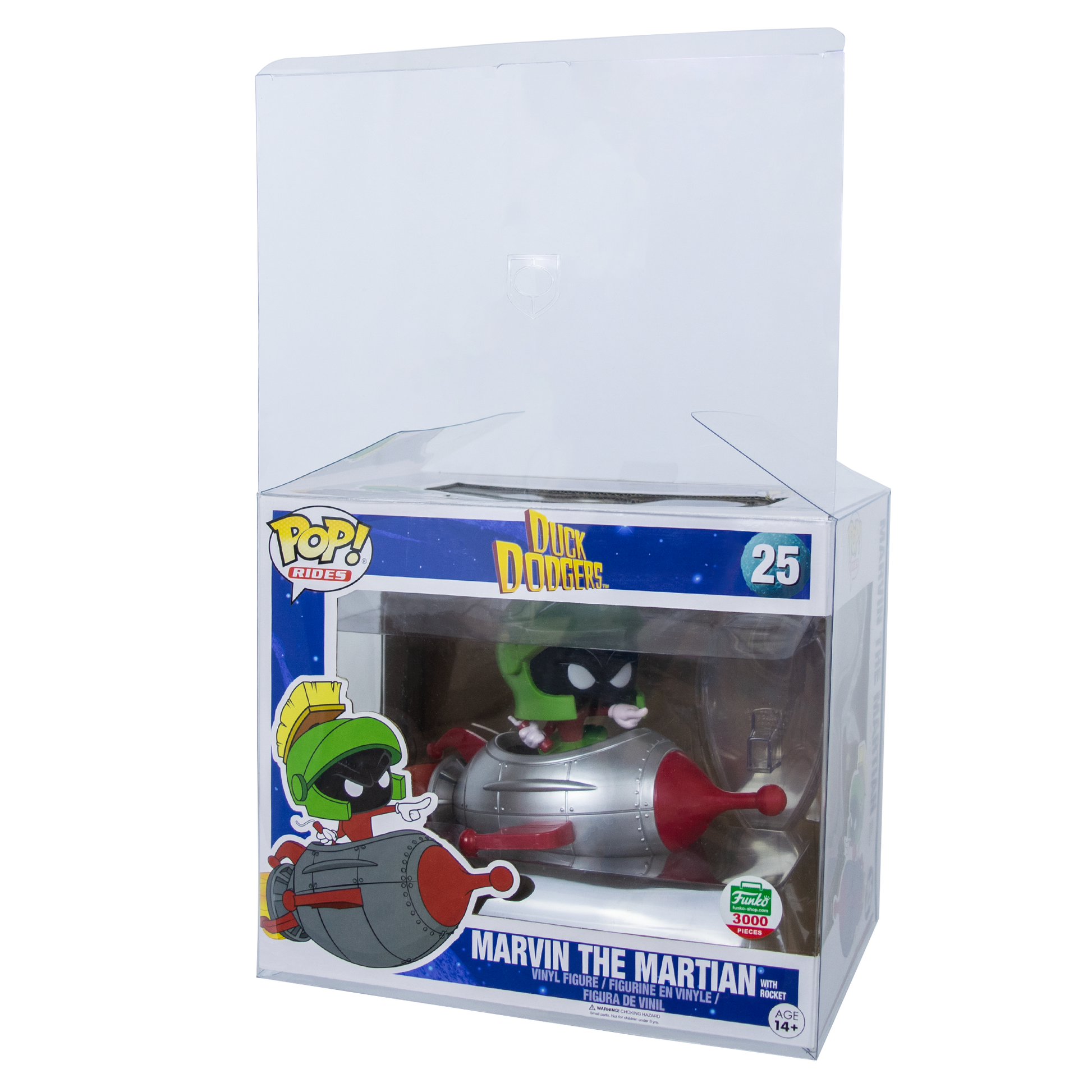 Rides Marvin the Martian with Rocket PopShield Protector