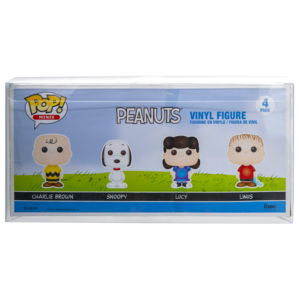 Peanuts 4-Pack PopShield Protector - Collectors World Toys