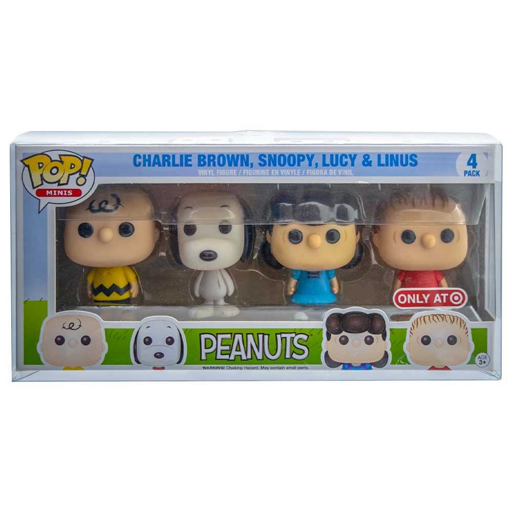 Peanuts 4-Pack PopShield WHOLESALE - Collectors World Toys