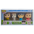 Peanuts 4-Pack PopShield WHOLESALE - Collectors World Toys