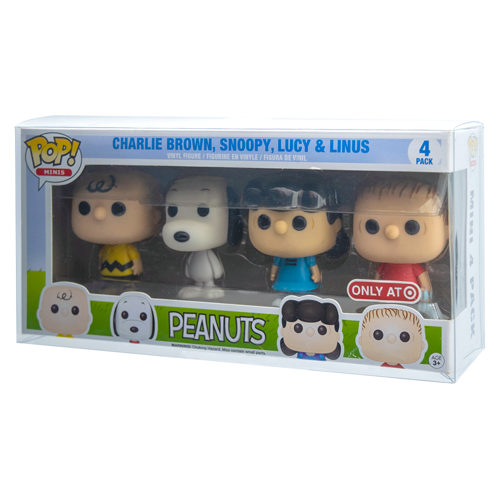 Peanuts 4-Pack PopShield Protector - Collectors World Toys
