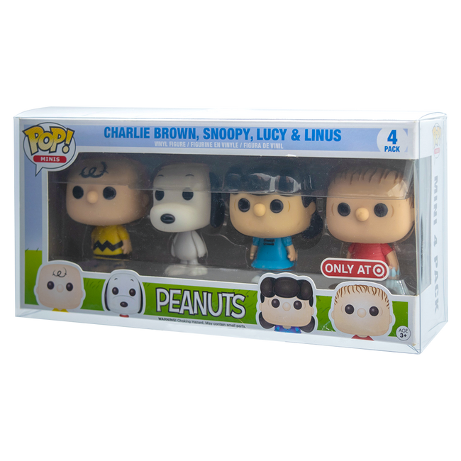 Peanuts 4-Pack PopShield WHOLESALE - Collectors World Toys Hover Image