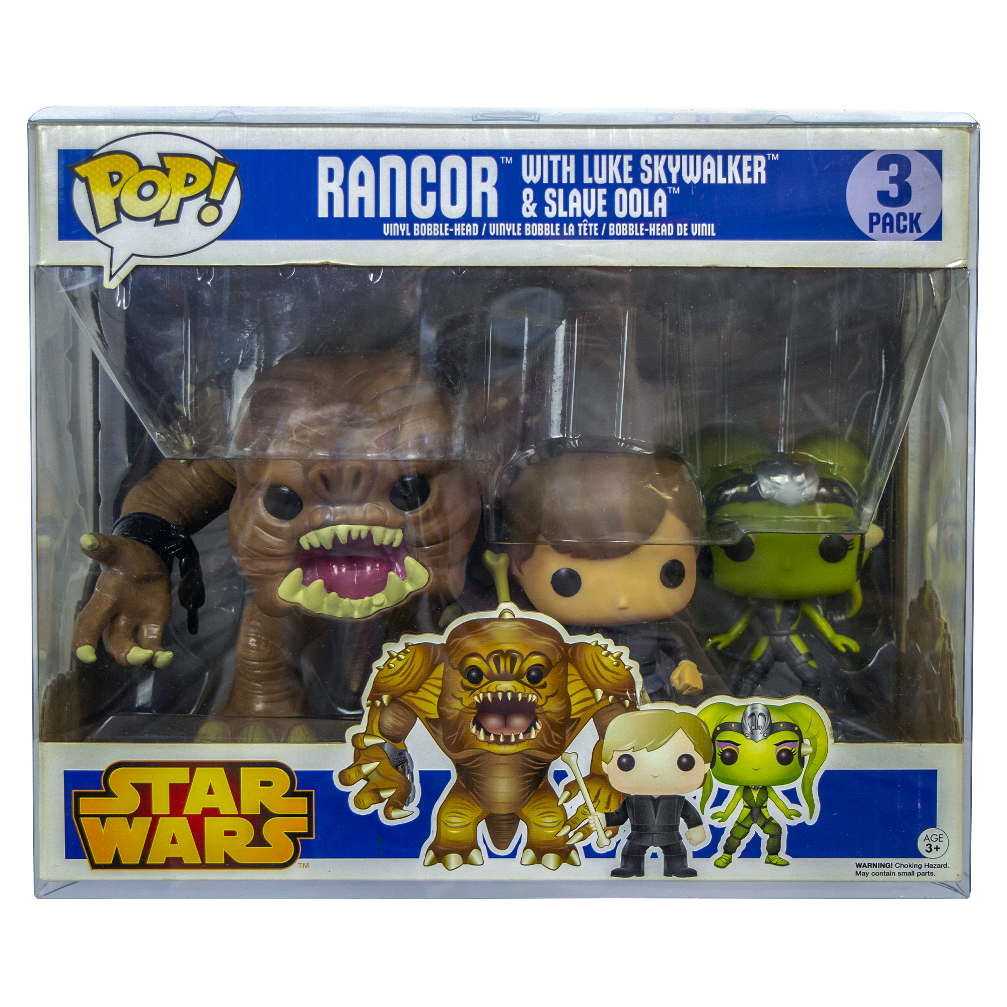Large Star Wars 3-Pack PopShield Protector - Collectors World Toys