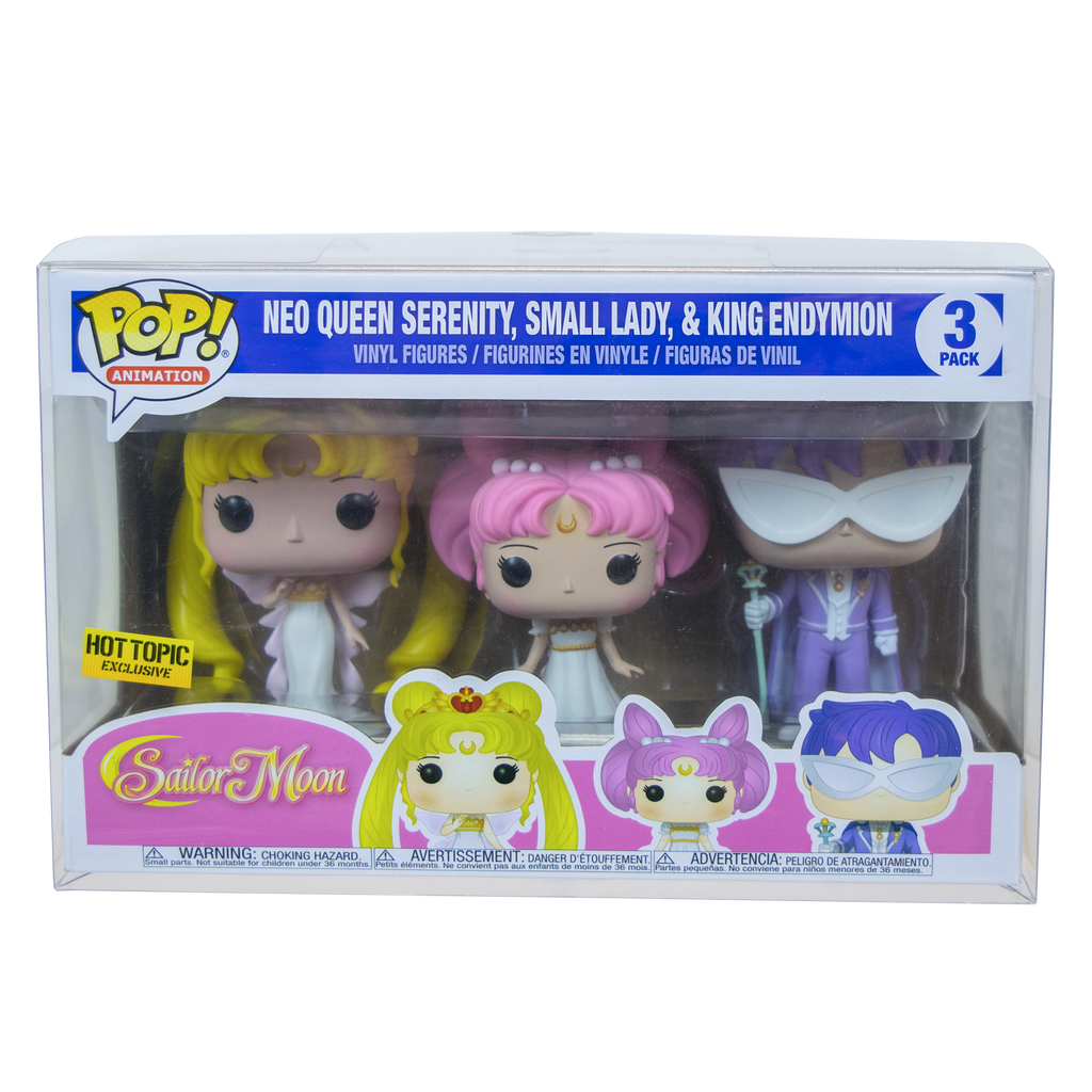 Sailor Moon 3-Pack PopShield WHOLESALE - Collectors World Toys