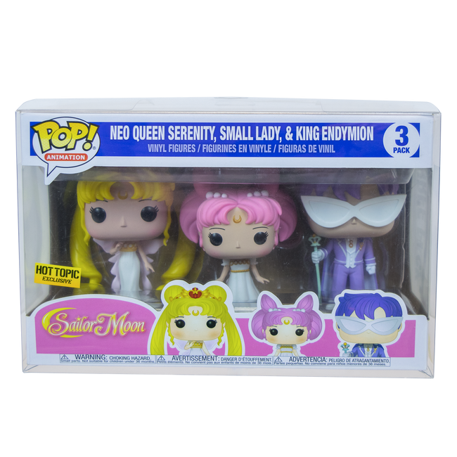 Sailor Moon 3-Pack PopShield WHOLESALE - Collectors World Toys Hover Image