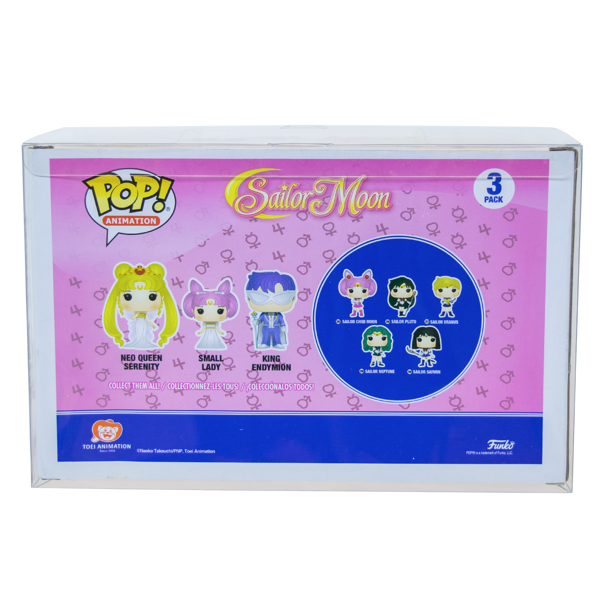 Sailor Moon 3-Pack PopShield WHOLESALE - Collectors World Toys