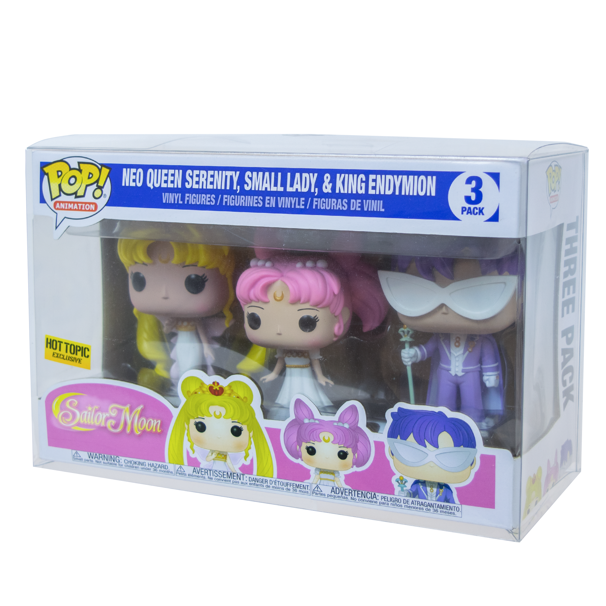Sailor Moon 3-Pack PopShield WHOLESALE - Collectors World Toys