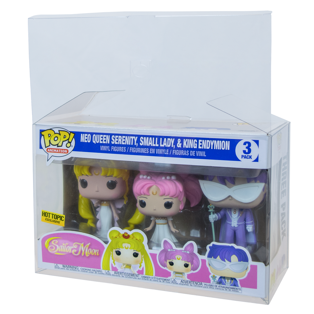 Sailor Moon 3-Pack PopShield WHOLESALE - Collectors World Toys