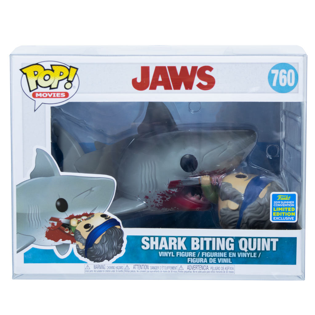 Shark Biting Quint PopShield WHOLESALE - Collectors World Toys