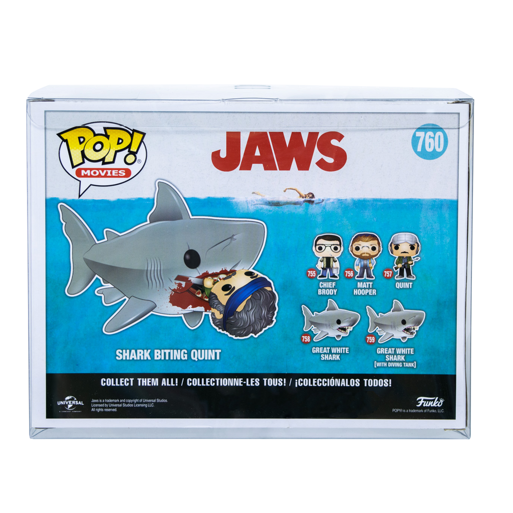 Shark Biting Quint PopShield WHOLESALE - Collectors World Toys