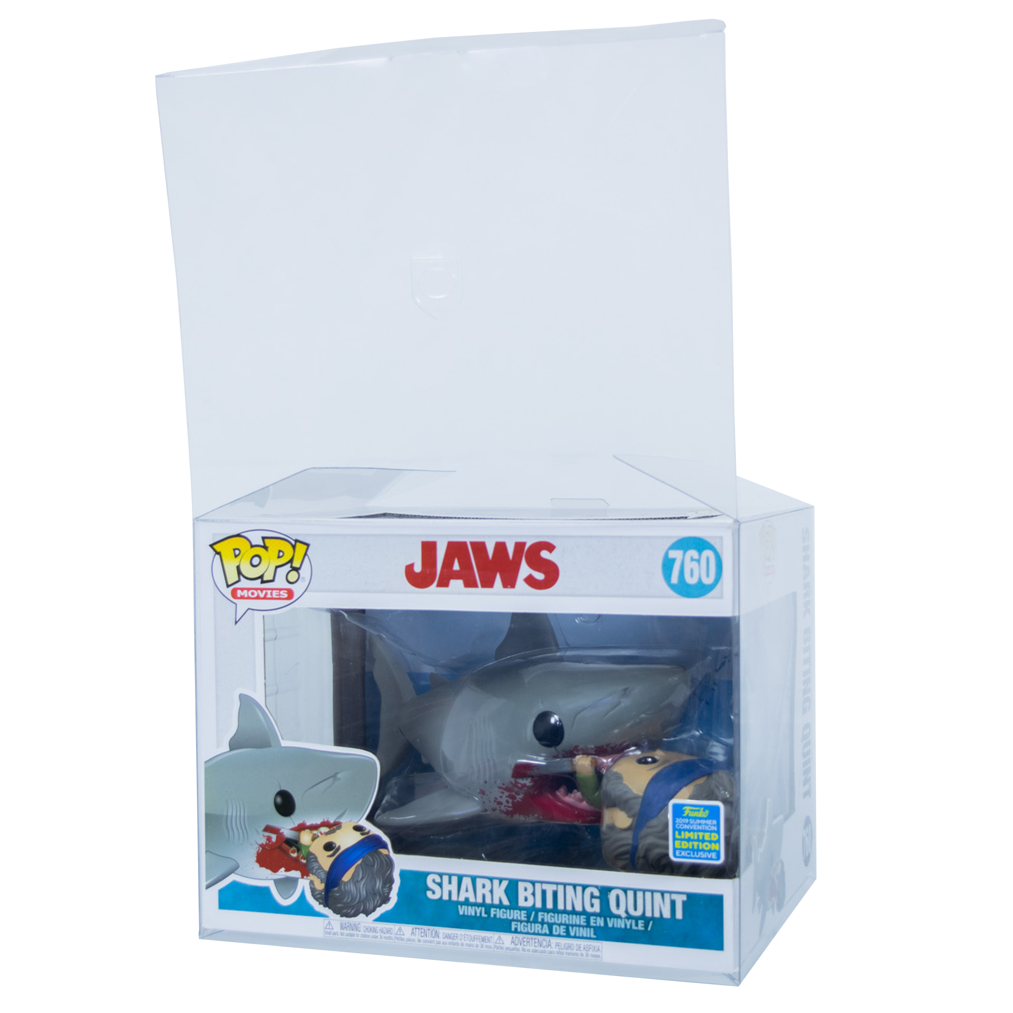 Shark Biting Quint PopShield WHOLESALE - Collectors World Toys