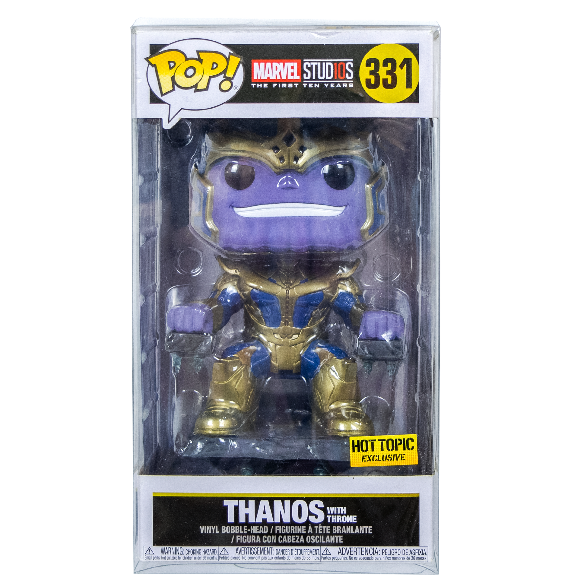 Thanos on Throne PopShield WHOLESALE
