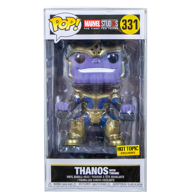 Thanos on Throne PopShield WHOLESALE - Collectors World Toys Hover Image