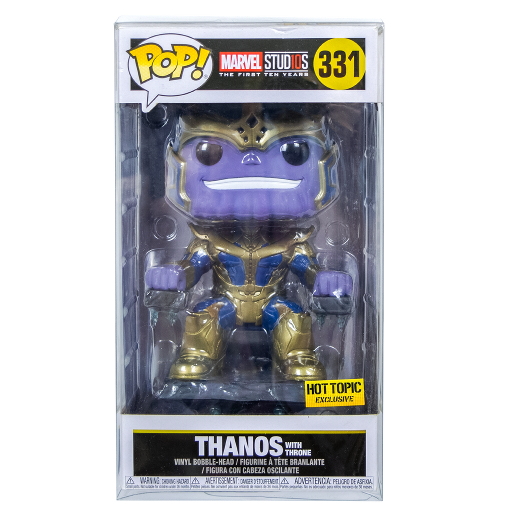 Thanos on Throne PopShield Protector - Collectors World Toys