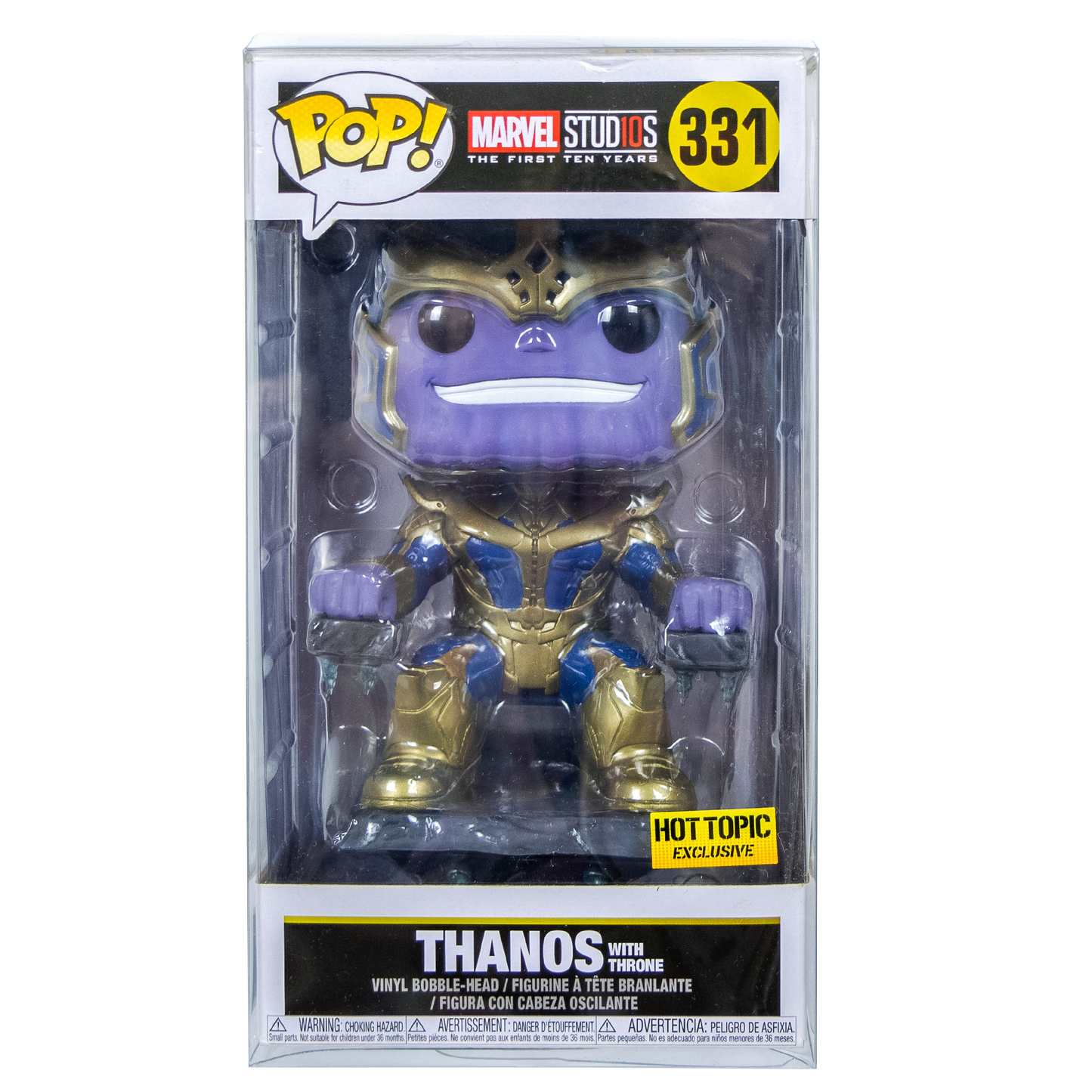 Thanos on Throne PopShield Protector