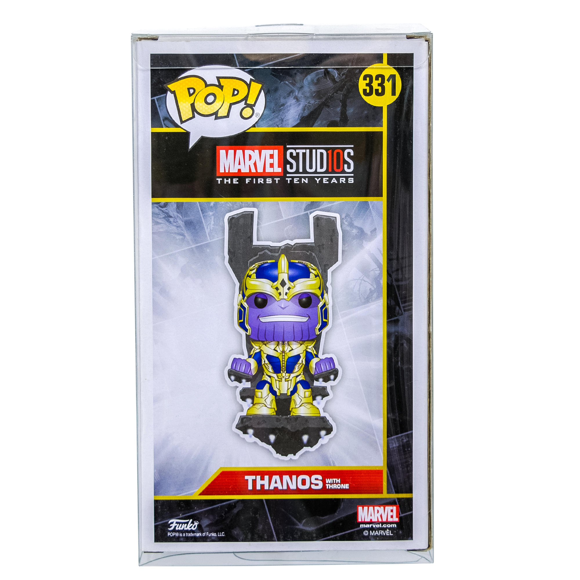 Thanos on Throne PopShield WHOLESALE - Collectors World Toys