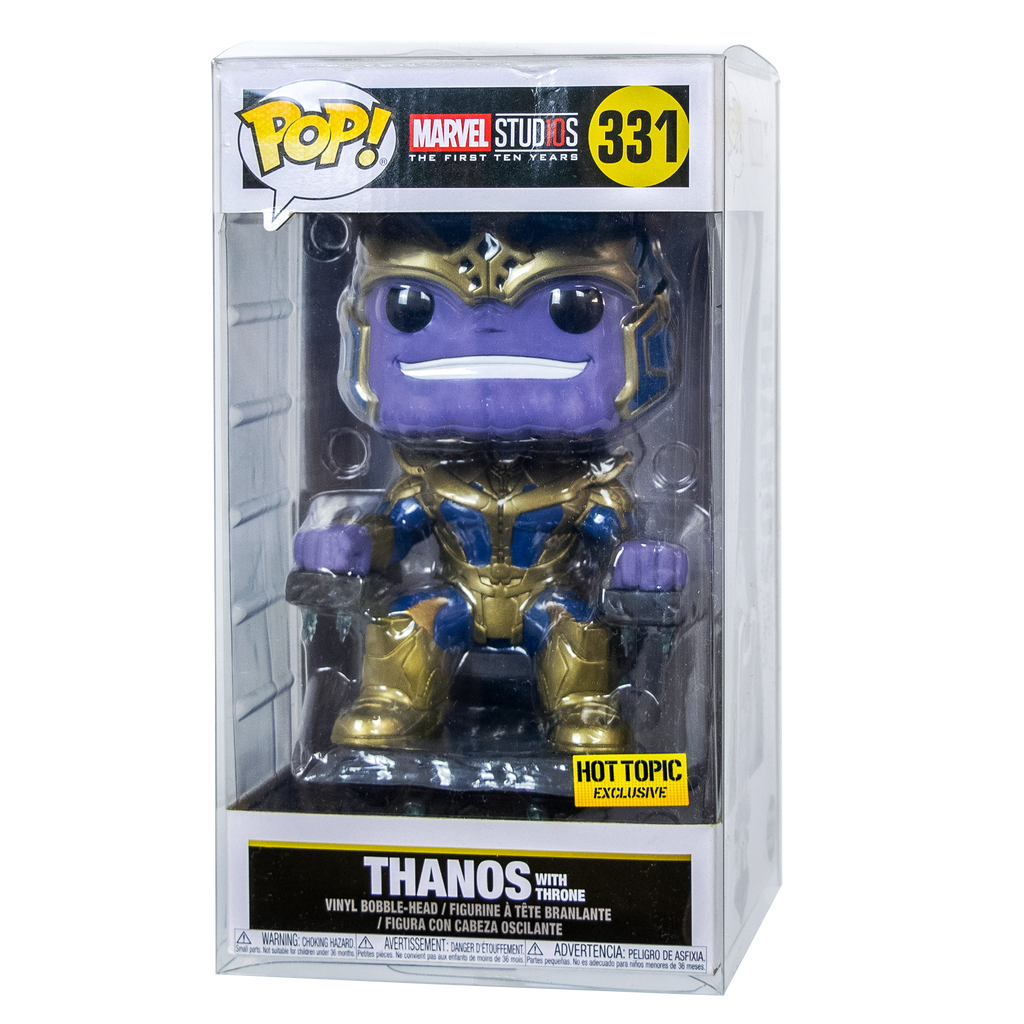 Thanos on Throne PopShield WHOLESALE - Collectors World Toys