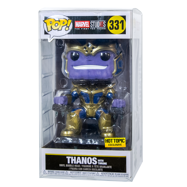 Thanos on Throne PopShield Protector - Collectors World Toys Hover Image