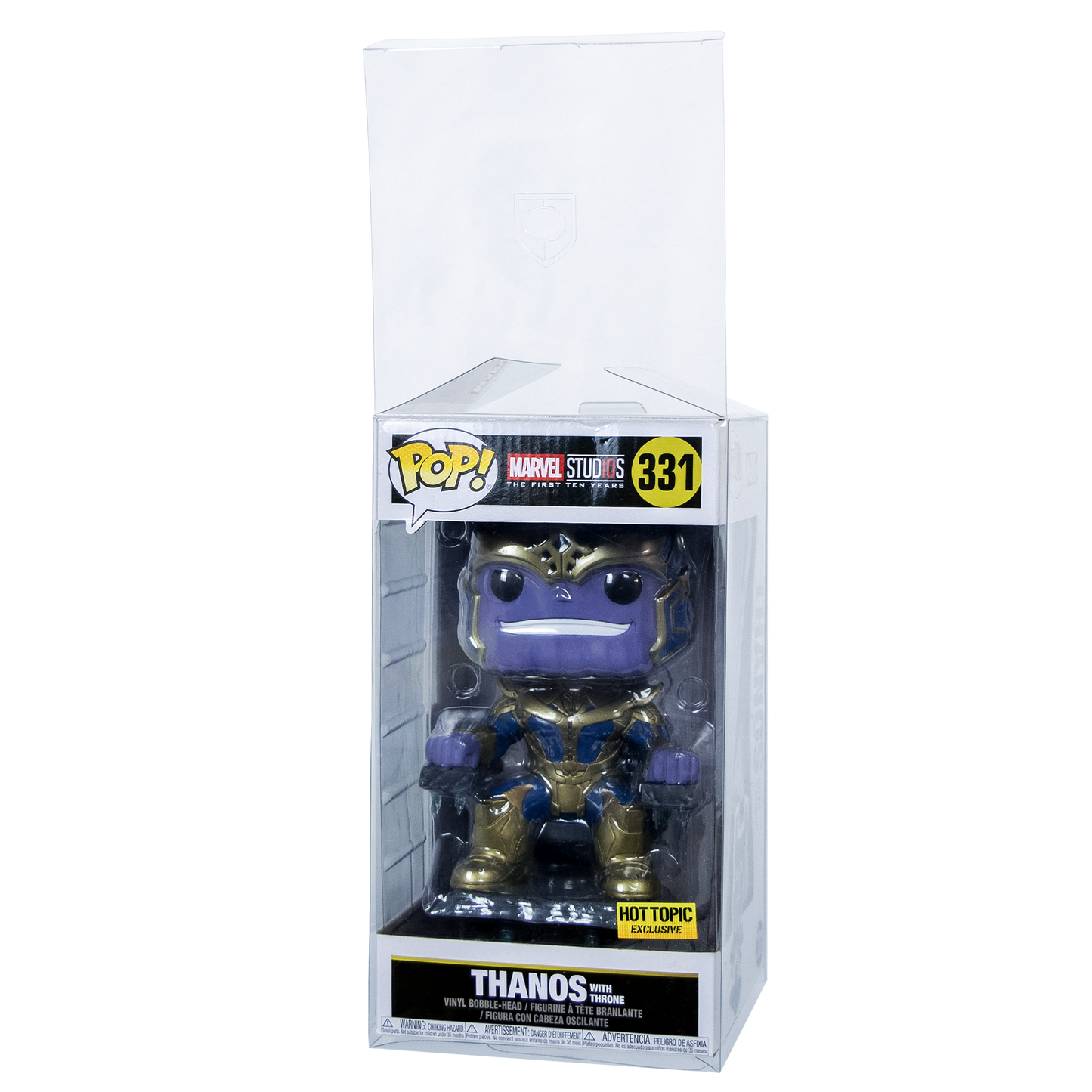 Thanos on Throne PopShield Protector