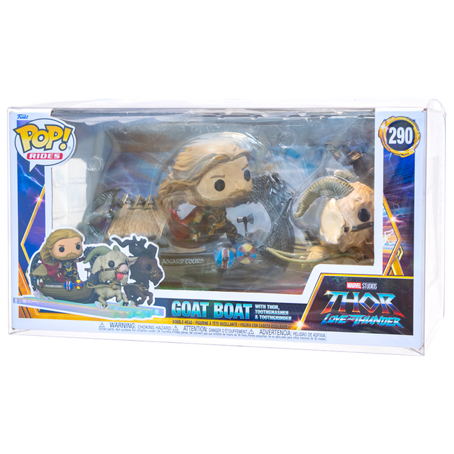 Thor Goat Boat PopShield Protector - Collectors World Toys Hover Image