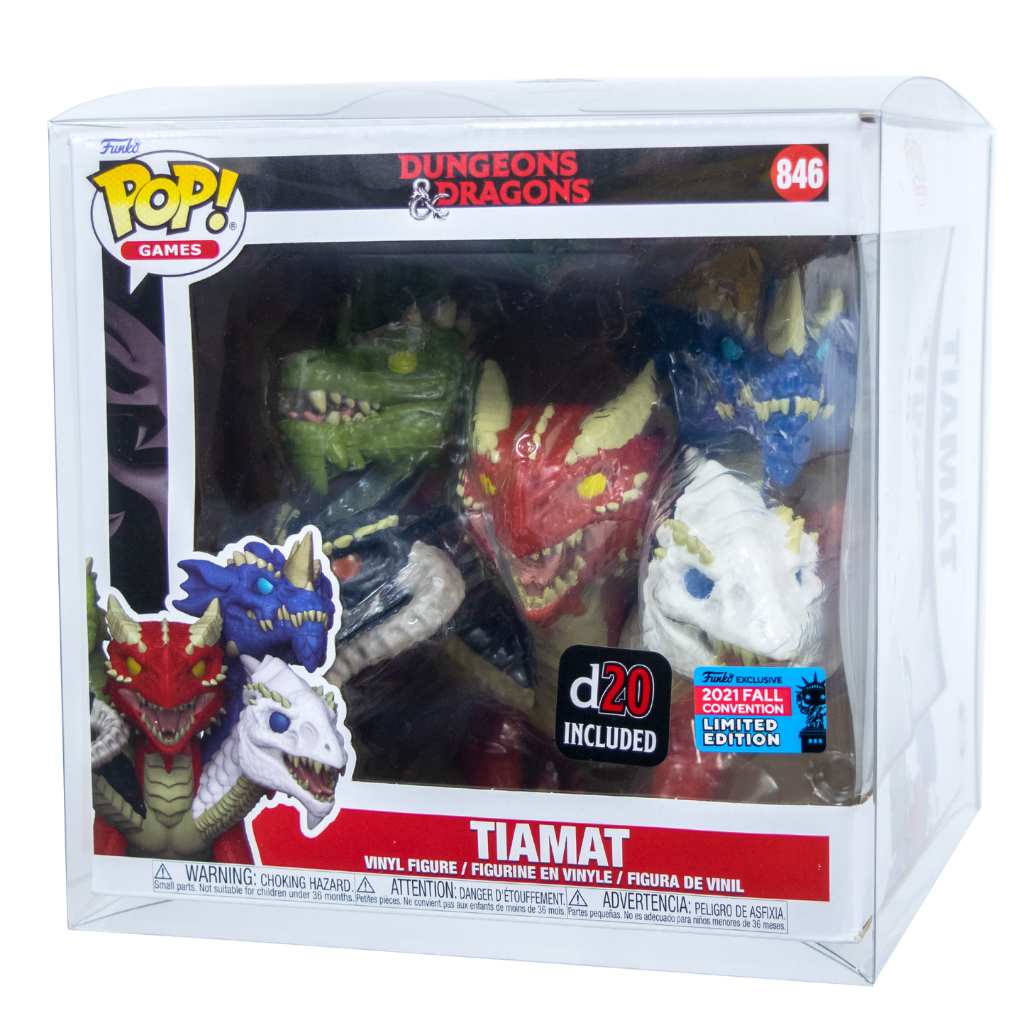 Dungeons & Dragons Tiamat PopShield Protector