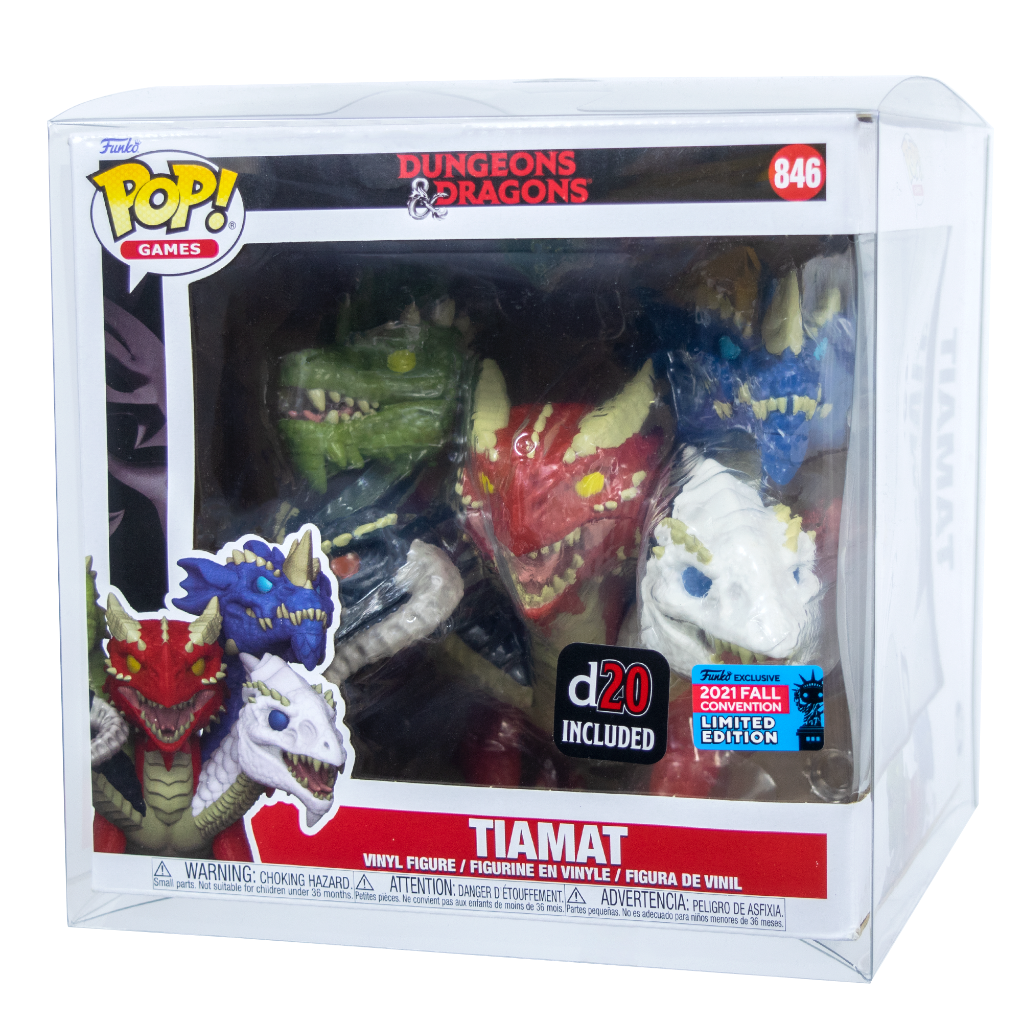 Dungeons & Dragons Tiamat PopShield Protector - Collectors World Toys