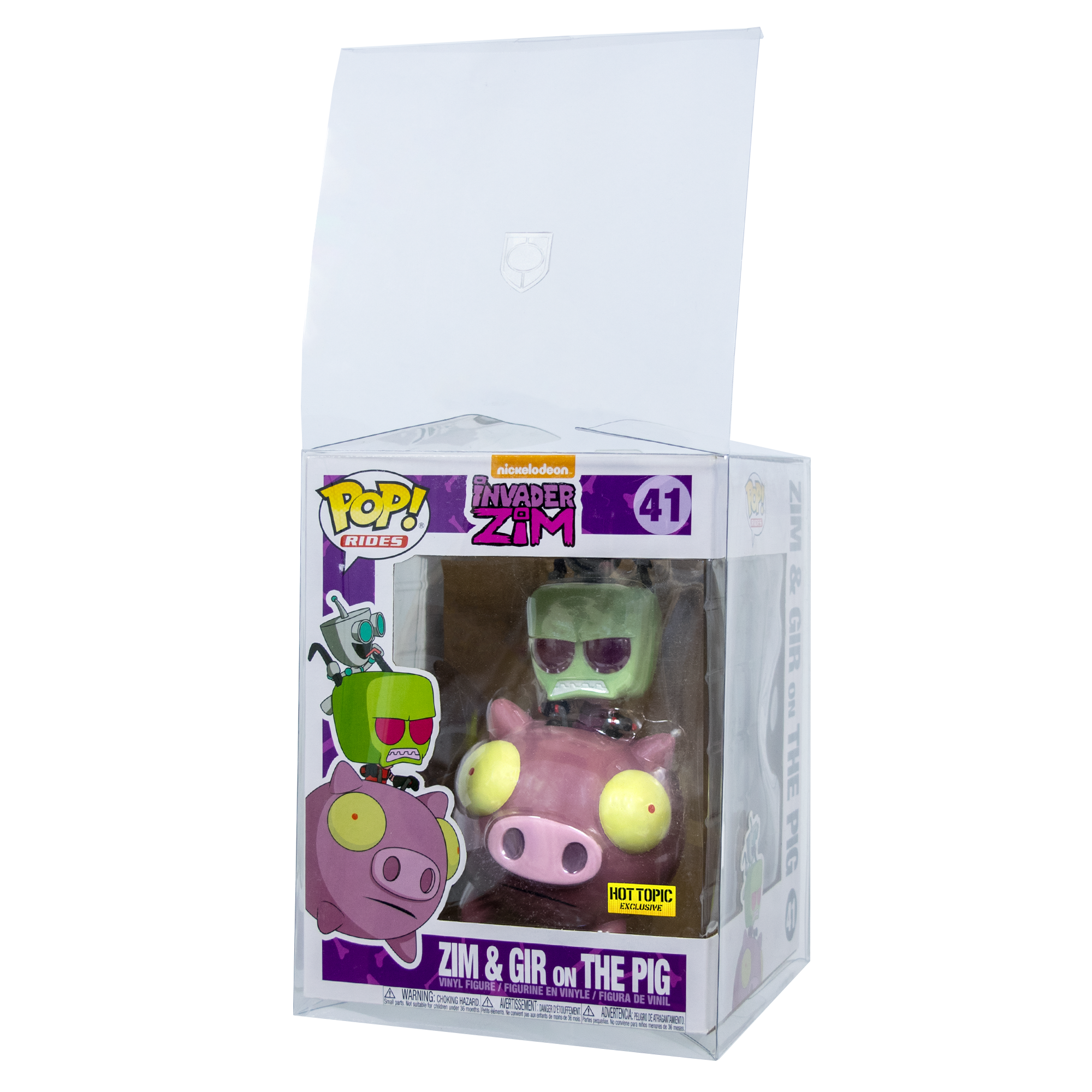 Zim & Gir Ride PopShield Protector - Collectors World Toys