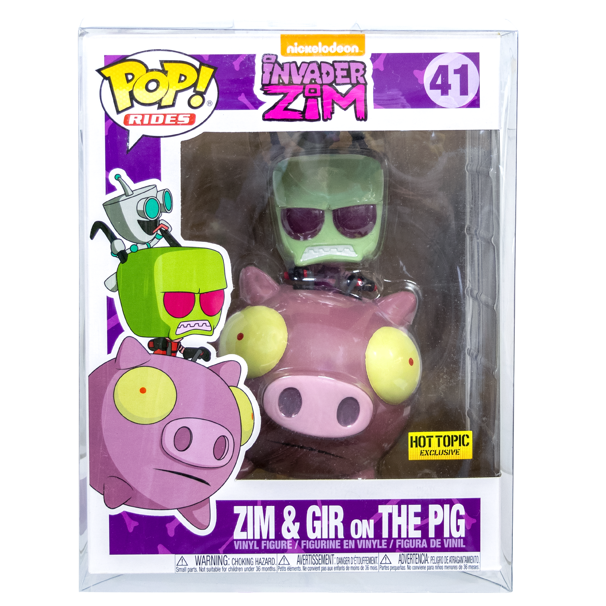 Zim & Gir Ride PopShield WHOLESALE - Collectors World Toys