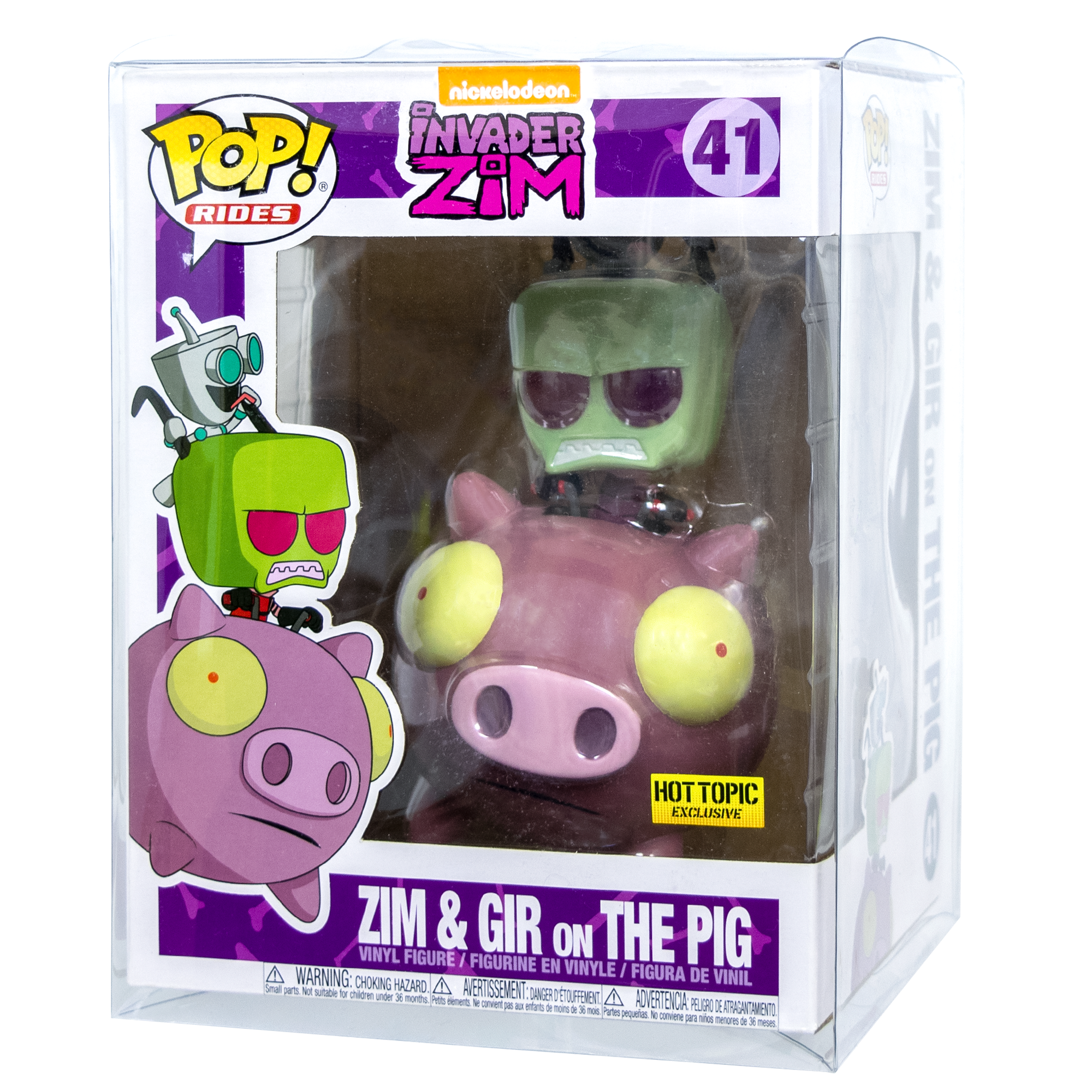 Zim & Gir Ride PopShield WHOLESALE - Collectors World Toys