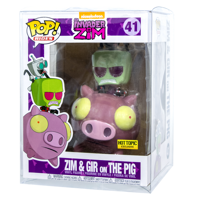 Zim & Gir Ride PopShield Protector - Collectors World Toys Hover Image