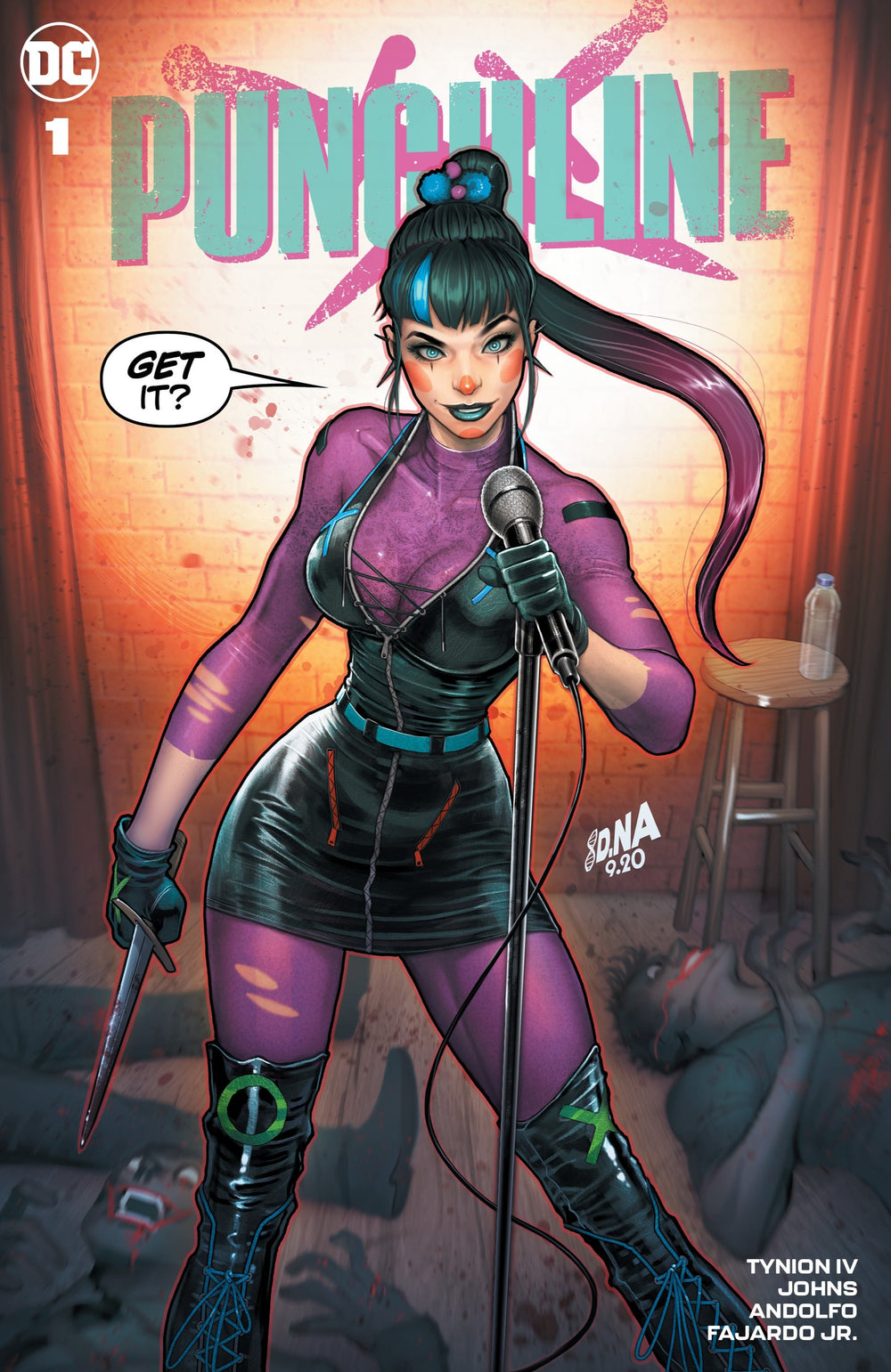 [Signed by David Nakayama] PUNCHLINE SPECIAL #1 (ONE SHOT) UNKNOWN COMICS DAVID NAKAYAMA EXCLUSIVE VAR (11/30/2022) - Collectors World Toys