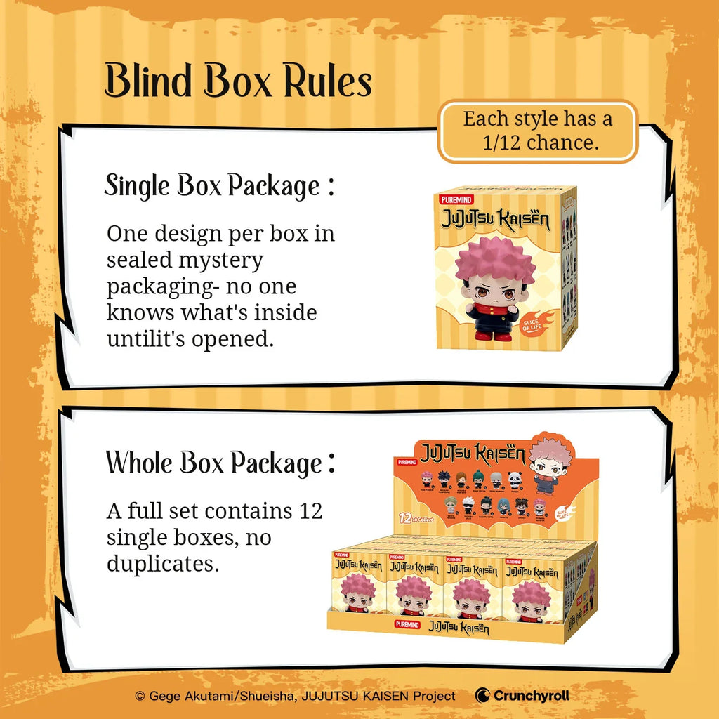 Puremind x Jujutsu Kaisen Slice of Life Blind Box